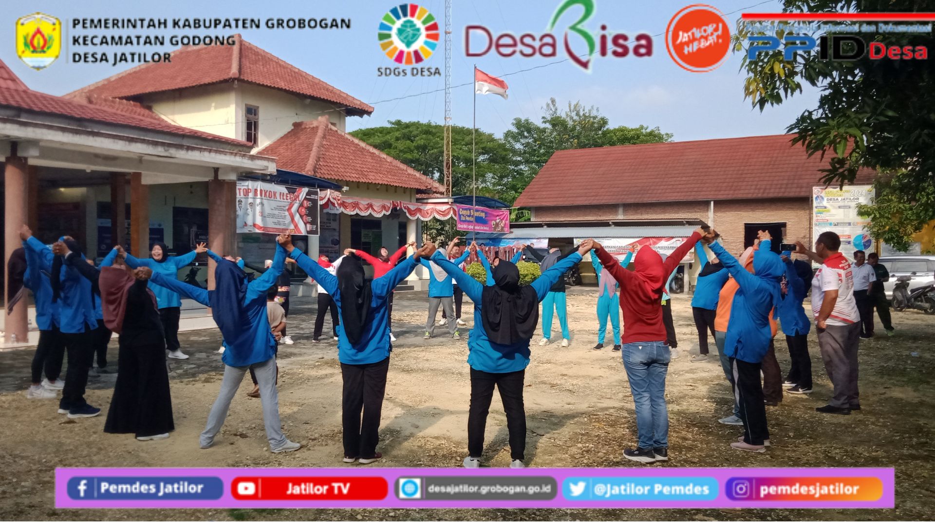 Senam bareng BKK 1 Maret 2024