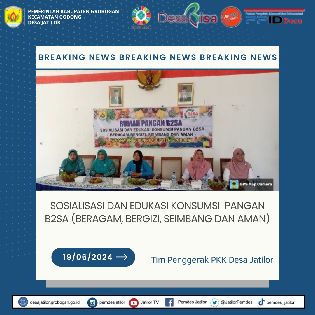 Sos dan edukasi B2SA