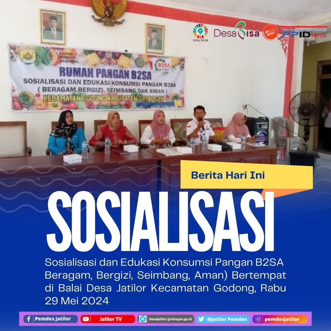 Sosialisasi B2SA1