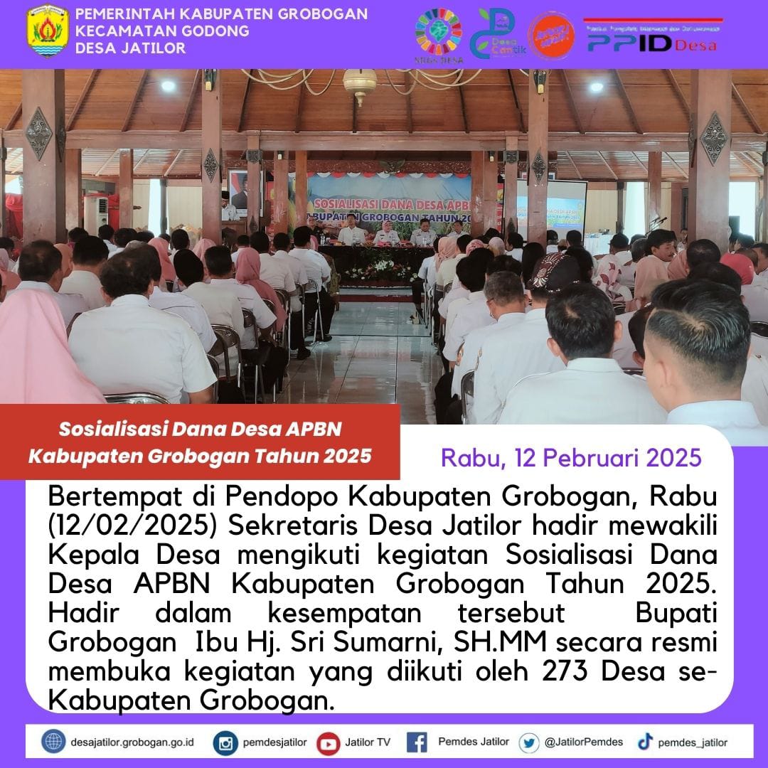 Sosialisasi DD 2025