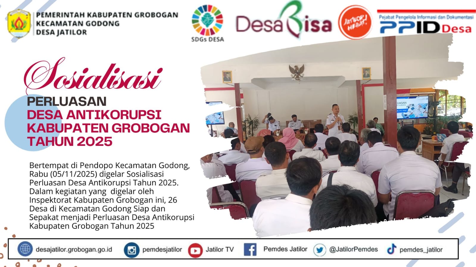Sosialisasi Desa Ankor Kec Godong