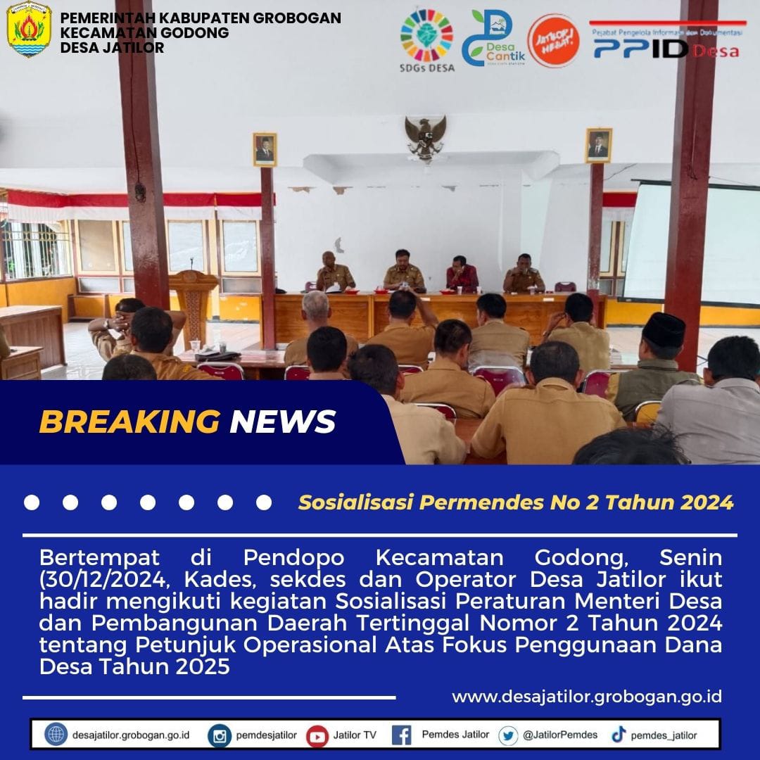 Sosialisasi Permdes 2 Tahun 2024