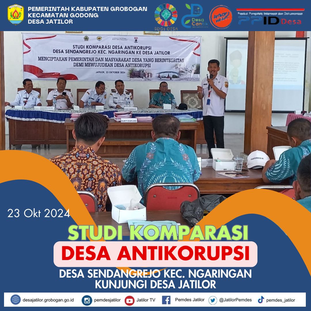 Studi Tiru Desa Ankor Desa Sendangrejo