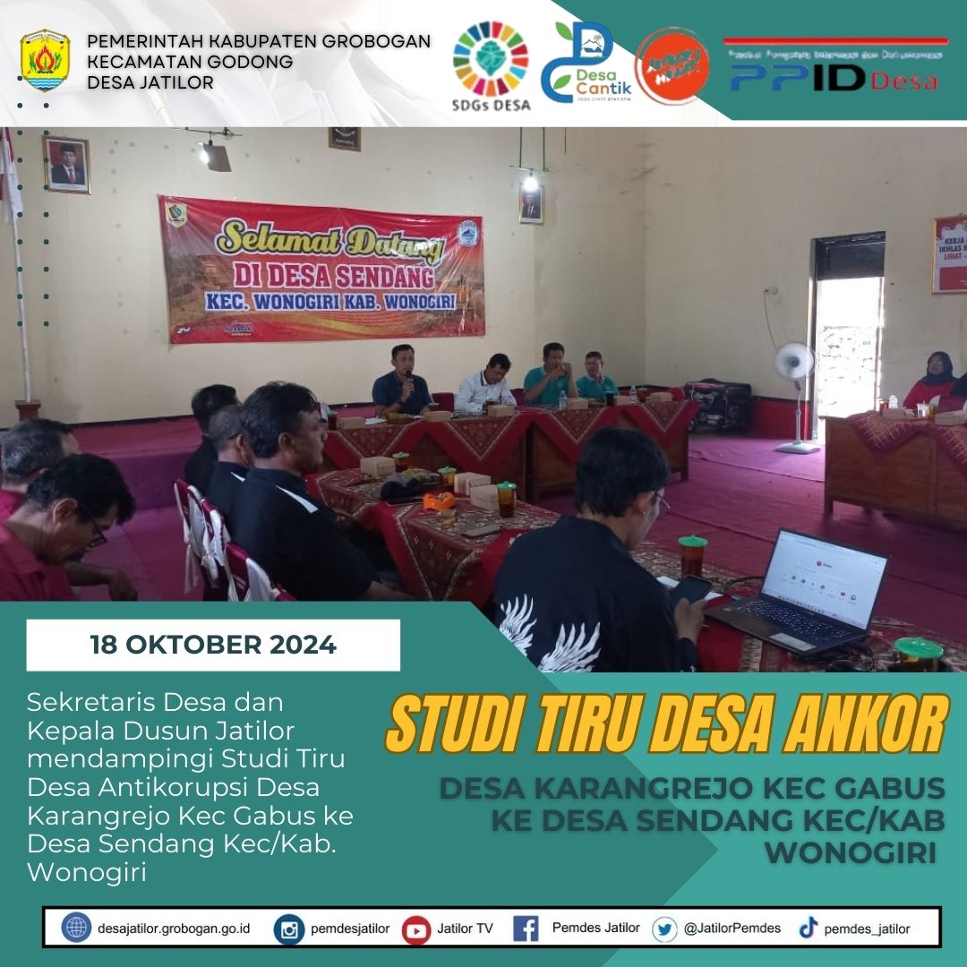 Studi Tiru Karangrejo ke Wonogiru