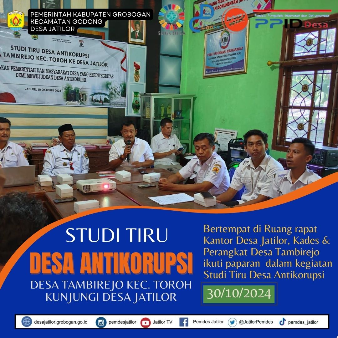 Studi tiru Desa Tambirejo
