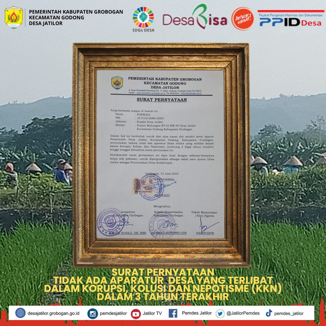 Super tidak ada APD yg KKN 2024