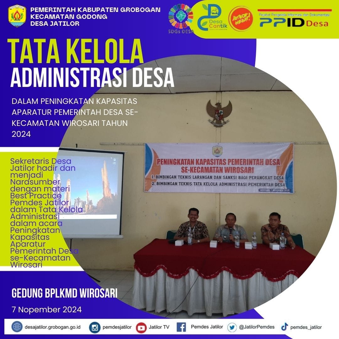 Tata Kelola Adm Desa Wirosari