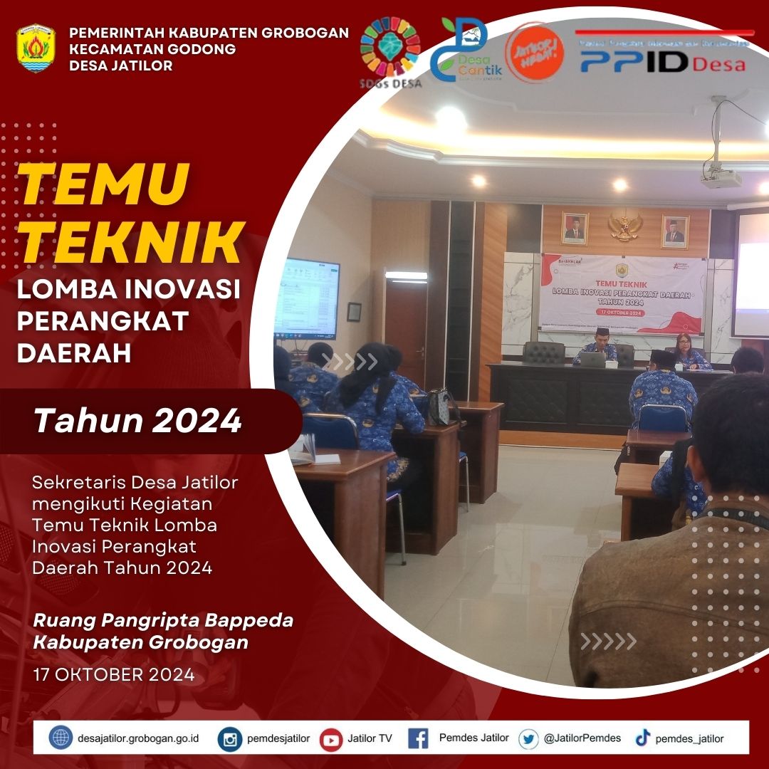 Temu teknik Lomba Inovasi OPD 2024