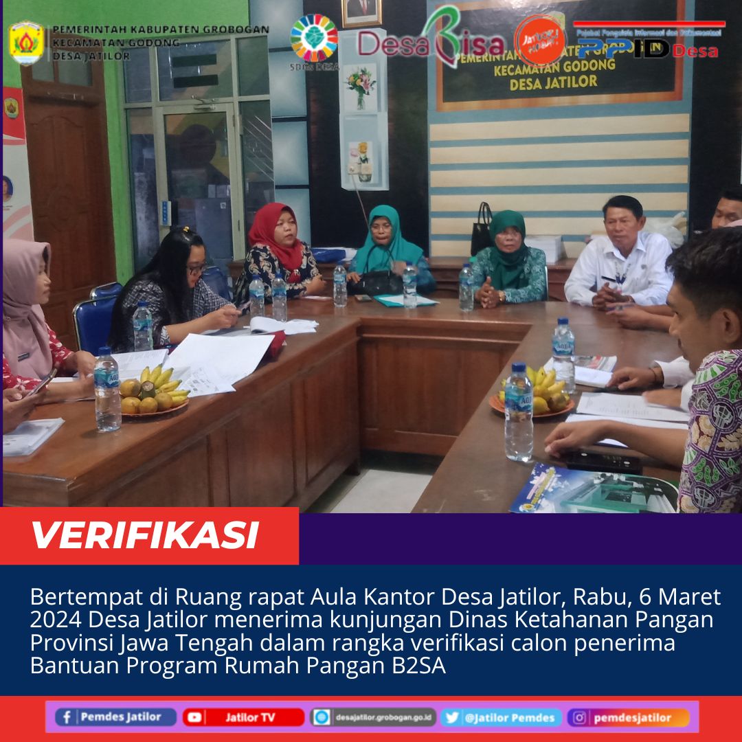 Verifikasi Bantuan B2SA Tahun 2024