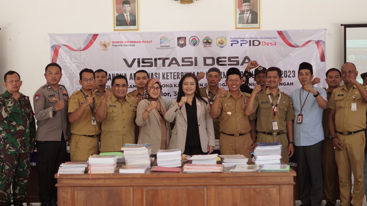 Visitasi Desa dalam rangka Apresiasi KIP Desa 2023