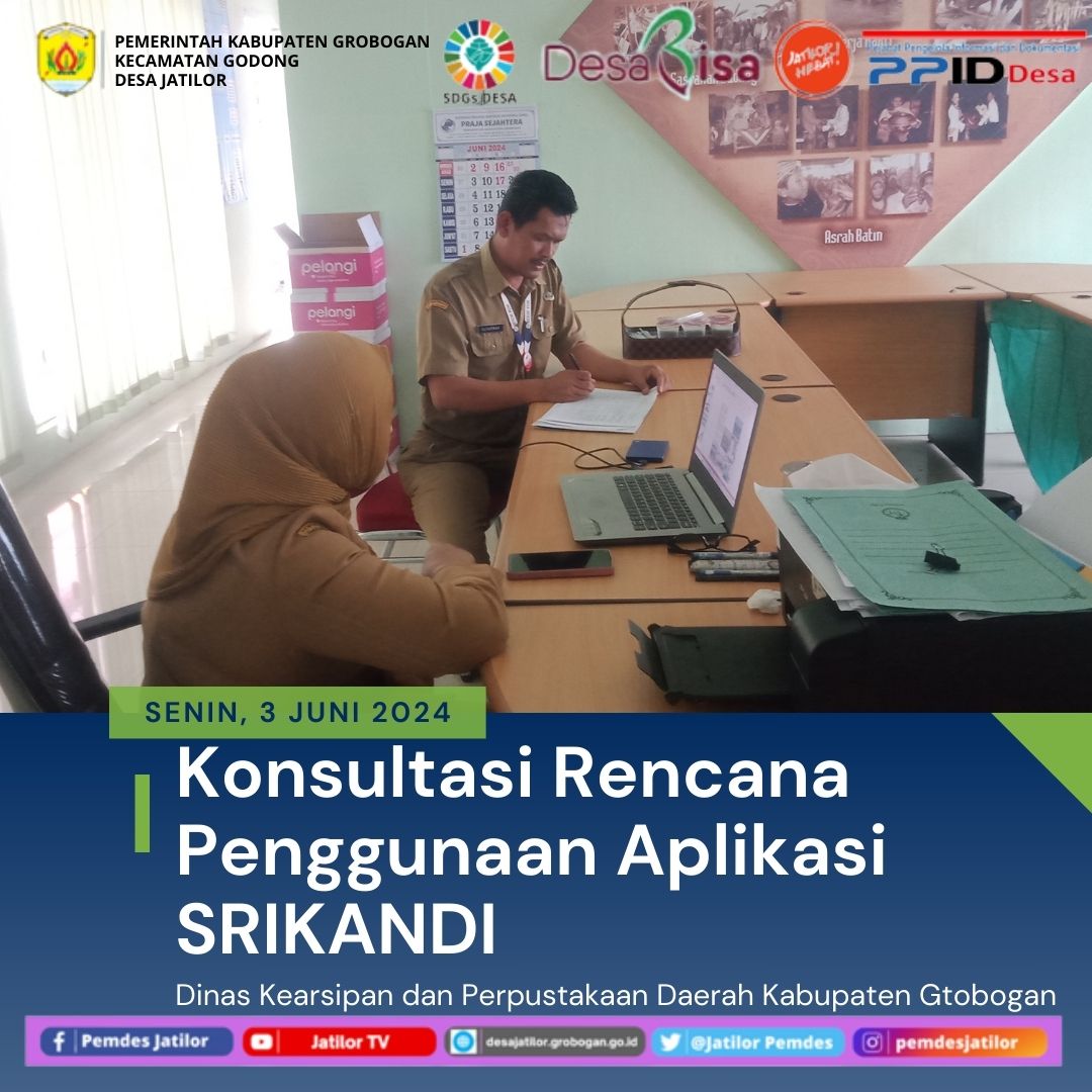 konsultasi aplikasi srikandi